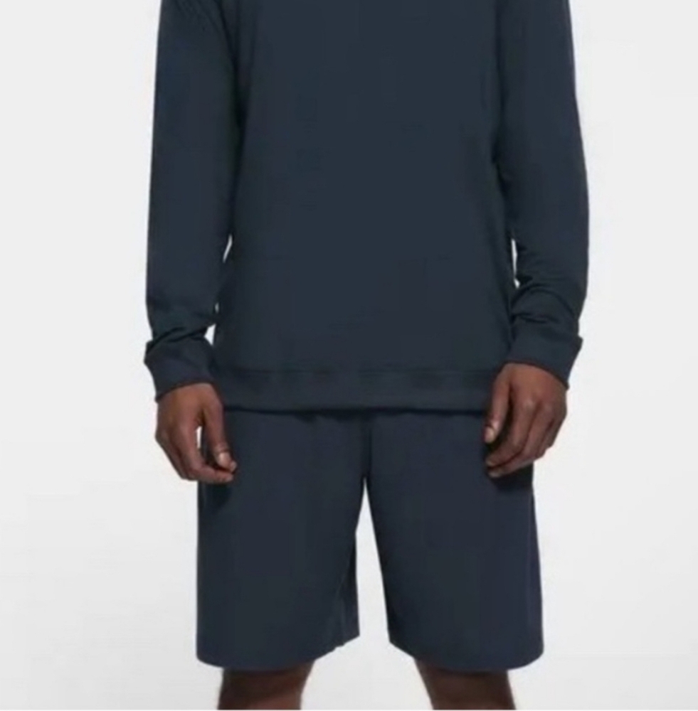 Skims Outdoor Jersey Relaxed Fit Short In Midnight Blue